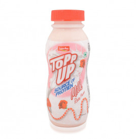Gowardhan Topp Up Milk Rose Flavour   Plastic Bottle  200 millilitre